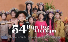 "Nàng thơ Cinematic" Phúc Anh mang niềm vui cho trẻ em vùng cao trong MV "54 Dân tộc Việt Nam"