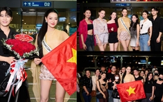 Á hậu Bùi Khánh Linh chính thức lên đường sang Ai Cập tham dự Miss Intercontinental 2024