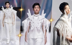 Vietnam International Fashion Week: Mẫu nhí Phong Thiên hóa chiến binh trong BST của Ivan Trần