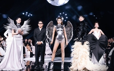 Thanh Hằng diễn vedette, Ý Nhi tái xuất sàn runway tại show của NTK Hà Thanh Việt