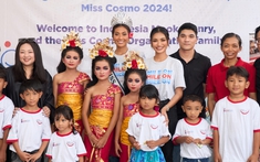 Miss Cosmo hợp tác với tổ chức Smile Train: Hoa hậu Tata Juliastrid lan tỏa yêu thương đến các em nhỏ tại Indonesia
