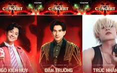 Đan Trường, Ngô Kiến Huy và Trúc Nhân cùng trình diễn tại concert "Anh trai vượt ngàn chông gai 2024"