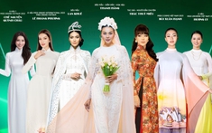Thanh Hằng - Lan Khuê tái ngộ, cùng giữ vai trò Đại sứ tại Lễ hội Áo dài Thành phố Đà Lạt