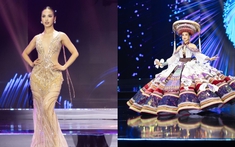 Bán kết "Miss Charm 2024": Quỳnh Nga tỏa sáng khi diễn váy dạ hội, "chiếm spotlight" nhờ trang phục dân tộc
