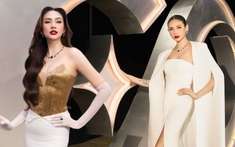 “Nữ hoàng catwalk” Võ Hoàng Yến thần thái ngút ngàn ngồi ghế giám khảo Miss Cosmo Vietnam 2025