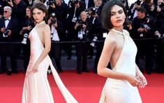 Sao trẻ Hollywood - Ariana Greenblatt nổi bật với thiết kế của Công Trí trong màn ra mắt Cannes