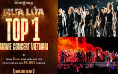 Sau 3 ngày công chiếu, “Mưa lửa” lập thành tích mới cho dòng phim concert chiếu rạp tại Việt Nam