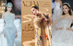 Lê Hoàng Phương "càn quét" 5 show tại Vietnam Couture Fashion Week với vai trò vedette - first face
