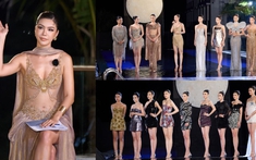 Trình diễn giữa đêm mưa lạnh, dàn thí sinh Miss Cosmo Vietnam 2025 vẫn khiến Minh Tú lắc đầu: "Cực kì thất vọng"