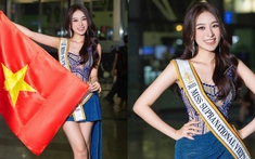 Hoa hậu Kỳ Duyên mang hơn 100 kg hành lý đến Ba Lan thi "Miss Supranational 2025"