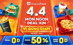 ShopeeFood tung loạt ưu đãi cực phẩm mở màn tháng 4