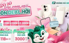 20/10 này, hội chị em có thêm điểm hẹn săn quà công nghệ với hàng nghìn phần quà từ Hoàng Hà Mobile