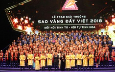 200 thương hiệu nhận giải thưởng Sao Vàng Đất Việt 2018