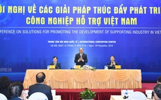 Thủ tướng chủ trì hội nghị bàn giải pháp ‘tiếp sức’ ngành công nghiệp hỗ trợ