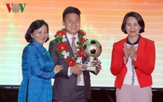 Quang Hải nói gì khi giành Quả bóng vàng 2018?