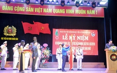 Đoàn thanh niên Học viện An ninh Nhân dân đón nhận Huân chương Bảo vệ Tổ quốc hạng Nhất