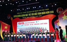 Tuyên dương Gương mặt trẻ tiêu biểu, triển vọng toàn quân năm 2018