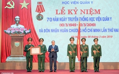 Thủ tướng: Học viện Quân Y cần sớm đạt tiêu chí trường trọng điểm quốc gia