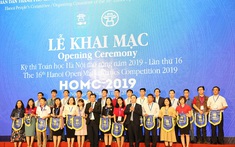 Khai mạc kỳ thi Toán học Hà Nội mở rộng lần thứ 16