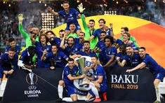 Dàn sao Chelsea ăn mừng chức vô địch Europa League