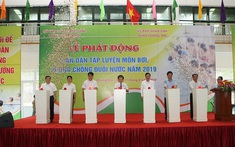 Khai mạc lễ phát động toàn dân học bơi, phòng chống đuối nước năm 2019