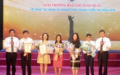 Trao Giải thưởng báo chí về công tác Đoàn và phong trào thanh thiếu nhi