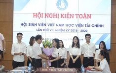 Hội nghị kiện toàn Ban chấp hành Hội Sinh viên Học viện Tài Chính khóa VII, nhiệm kỳ 2018 – 2020