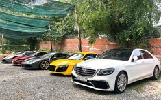 Trước ngày cưới của Cường "Đô-la", dàn siêu xe gần trăm tỷ đồng của nhà giàu Sài thành tụ tập ở Vũng Tàu