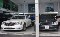 Maybach Zeppelin được rao bán 30 tỷ đồng trưng bày cùng Maybach 57S hàng độc tại Sài thành