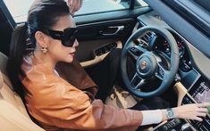 Từng làm đại sứ cho cả Mercedes-Benz và Audi nhưng khi mua xe Thanh Hằng lại chọn Porsche Macan 2019