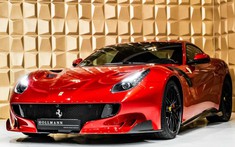"Cơn lốc" Ferrari F12tdf màu đỏ này có giá bán lên đến 21 tỷ đồng
