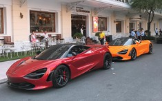 Siêu xe của Cường "Đô-la" sánh đôi cùng McLaren 720S màu đỏ Memphis của trưởng đoàn Car Passion 2019