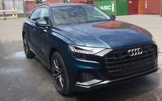 Sau màu trắng và vàng, SUV hạng sang Audi Q8 2019 thứ 3 về Việt Nam cũng có màu sơn cá tính