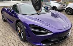 Rộ tin đồn doanh nhân Vũng Tàu mua siêu xe McLaren 720S màu tím cực độc