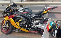 Kinh hoàng biker chạy xe BMW S1000RR bị đứt lìa đầu sau khi gặp tai nạn