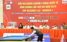 Number 1 đồng hành cùng Giải Billiards Carom 3 băng quốc tế Bình Dương