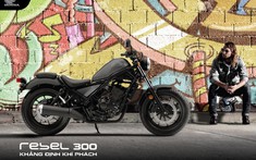 Honda Rebel 300 âm thầm ra mắt phiên bản mới với thay đổi về màu sắc