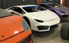 Cảnh sát "đánh sập" cơ sở sản xuất xe Ferrari và Lamborghini nhái
