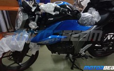 Naked bike Suzuki Gixxer 155 lộ ảnh về đại lý trước ngày ra mắt