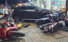 TP.HCM: Nữ tài xế lái xe sang gây tai nạn liên hoàn khiến 6 người nhập viện