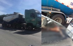 Đà Nẵng: Bị cuốn vào gầm xe bồn, nữ sinh viên đi xe máy chết thảm