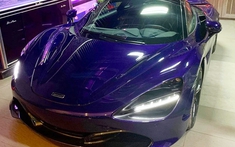 Siêu xe McLaren 720S màu tím độc nhất Việt Nam thông quan về nhà cùng chủ nhân ở Vũng Tàu