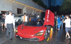 Những hình ảnh hậu trường về đoàn siêu xe hơn 350 tỷ đồng trong đám cưới của Cường "Đô-la"