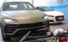 Lamborghini Urus màu vàng độc nhất Việt Nam đổi sang màu sơn "ruột" của ông Đặng Lê Nguyên Vũ
