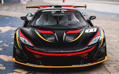 McLaren P1 GTR phiên bản James Hunt bất ngờ xuất hiện tại Hồng Kông