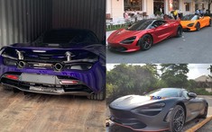 Điểm mặt 6 chiếc siêu xe McLaren 720S đình đám nhất tại Việt Nam