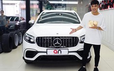 Sau 3 tháng mua Mercedes-Benz GLC 250, Ưng Hoàng Phúc quyết định độ lên body kit GLC 63