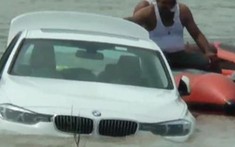 Thiếu gia lái BMW 3-Series được tặng nhân ngày sinh nhật xuống sông vì muốn một chiếc Jaguar