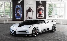 Bugatti Centodieci - siêu xe có giá hơn 206 tỷ đồng - lộ diện trước giờ ra mắt