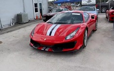 Siêu xe Ferrari 488 Pista 2019 biến dạng sau tai nạn vẫn có giá 9,6 tỷ đồng